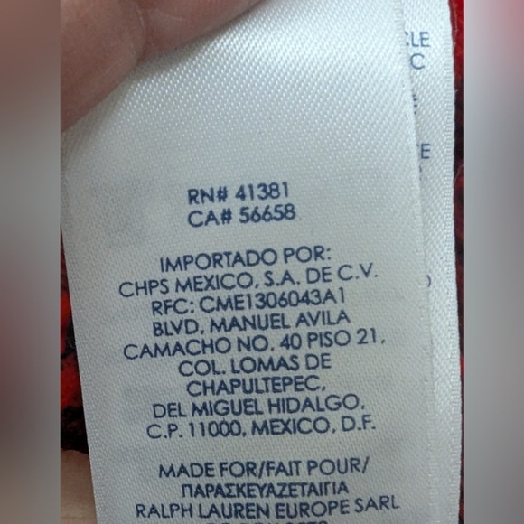 Chaps Sport size 2X vest in red/black buffalo check like new - Picture 8 of 10